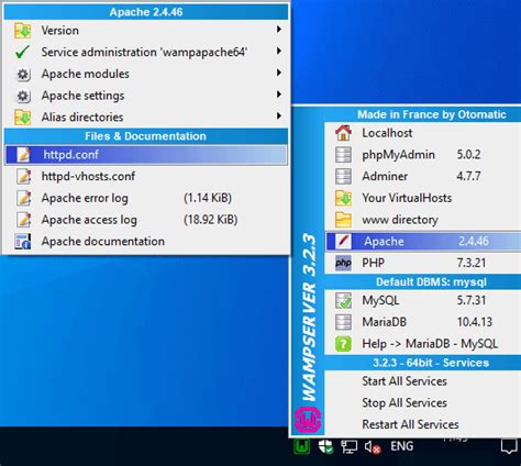 Install WampServer Windows 1.0 的图像结果