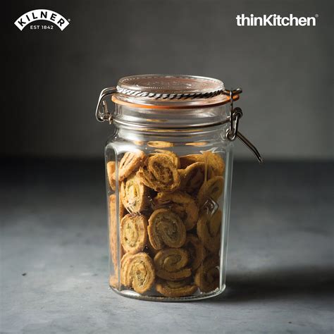 Buy Kilner Facetted Clip Top Jar 950 Ml Online at thinKitchen