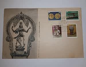Museums of India Rare Large Beautiful First Day Cover with All 4 Value ...