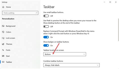Image result for Move Windows Taskbar Back to Bottom
