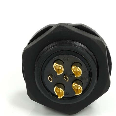 RS PRO | RS PRO Circular Connector, 6 Contacts, Front, 21 mm Connector ...