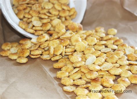 Creole Seasoned Oyster Crackers Recipe | Frazzled N Frugal