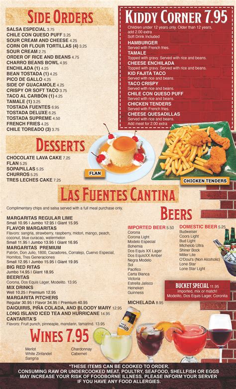 Las Fuentes – Mexican Restaurant & Bar Fine Mexican Cuisine