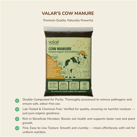 Organic Cow Manure – Valar Grow