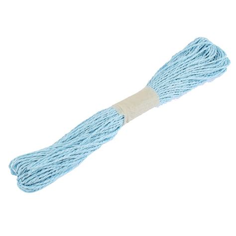 Generic Paper Raffia Cord Ribbon Gift Wrap Craft Pack Rope Strings Blue ...