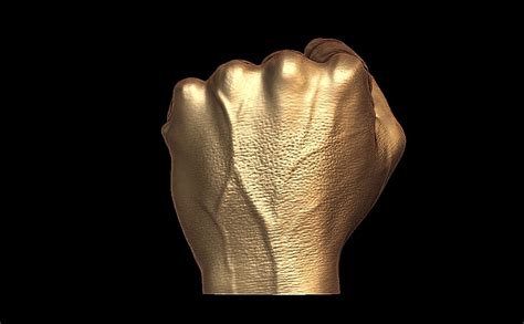 Fist 3D Model STL File