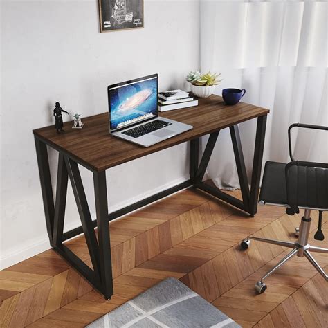 LAD Workspaces The A Table Engineered Wood Study Table, Laptop ...