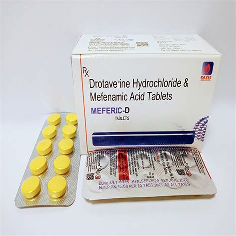 MEFERIC-D Tablets HRS Pharmaceuticals