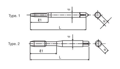 HSS Tap DIN General & SUS Application Series VA-SFT, Metric DIN 371(TAP ...