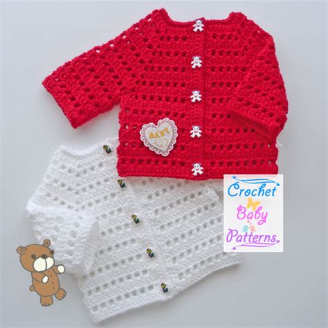Image result for Cardigans Baby Crochet Tutorial