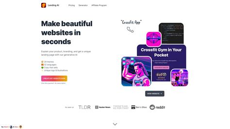 Landing AI – AI-Powered Landing Page Generator | Creati.ai