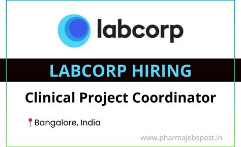 Labcorp's Hiring: Clinical Project Coordinator Positions Open. | PHARMA ...