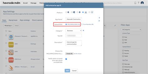 Enterprise App Installation using MPKG file for Mac | Hexnode Connect