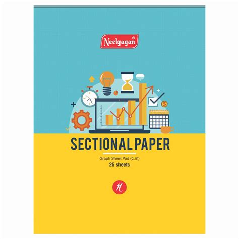 Graph Pad A4 (CM) - 25 Sheets, (21cm X 29.7cm) – Neelgagan