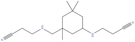 3-[[3-[[(2-cyanoethyl)amino]methyl]-3,5,5-trimethylcyclohexyl]amino ...