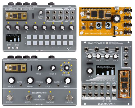 Daisy board 480MHz Cortex-M7, 64MB SDRAM, 8MB flash, CODEC - Hardware ...