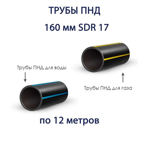 Труба ПНД 160 х 9,5 SDR 17 отрезок 12 метров - купить по недорогой цене ...