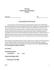 Image result for Process Recording Psych Example