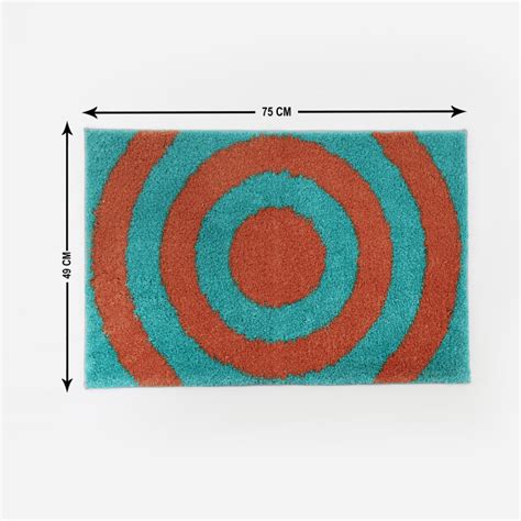 Buy India Inspired Printed Polyester Bath Mat : 75 cmL x 49 cmW ...