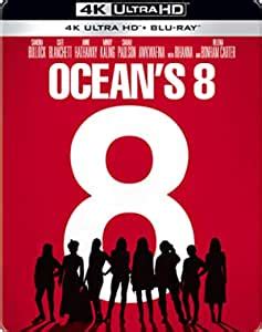 Ocean's 8 (Steelbook) (4K UHD + Blu-ray): Amazon.in: Sandra Bullock ...