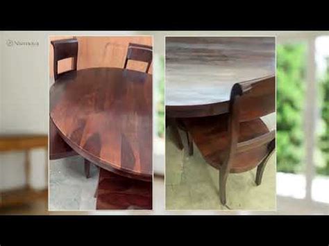 Buy Acco 6 Seater Round Dining Table Chair Set At Nismaaya Decor