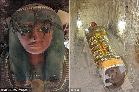 埃及发现4000年前木乃伊彩色木棺_科学探索_科技时代_新浪网