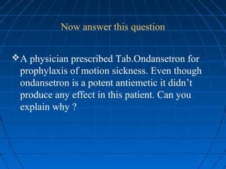 Antiemetics | PPT