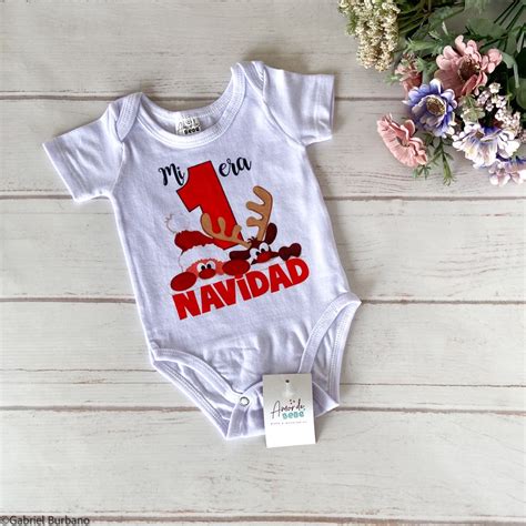 Mameluco para bebé | Ropa navidad bebe, Pijamas navideños, Primera navidad
