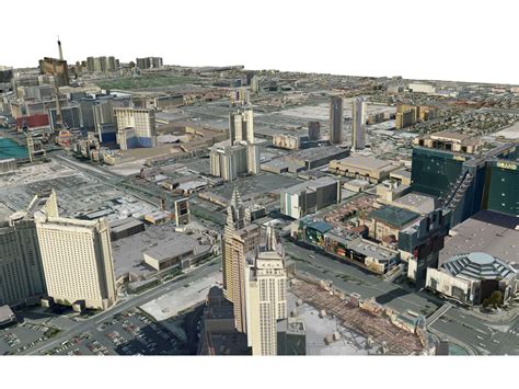 Las Vegas City 3D Model | 3D CAD Browser