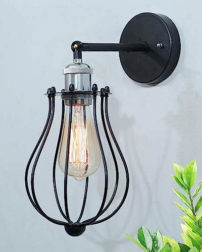 Homesake®Vintage Wall Sconce Industrial Lighting Adjustable Socket ...