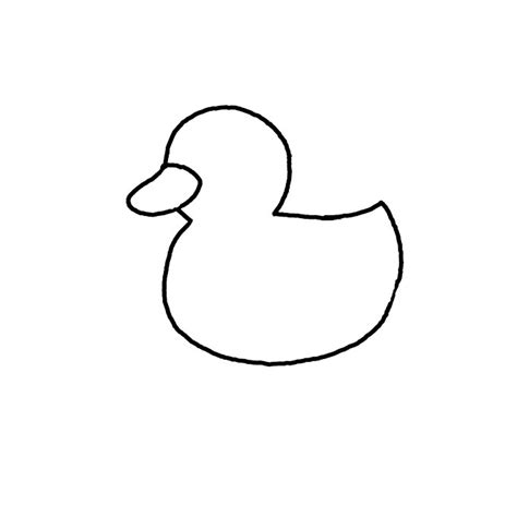 Image result for Simple Duck Drawing