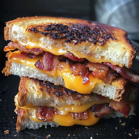 Grilled Cheese with Bacon in Every MF Bite | Sarai Chinwag