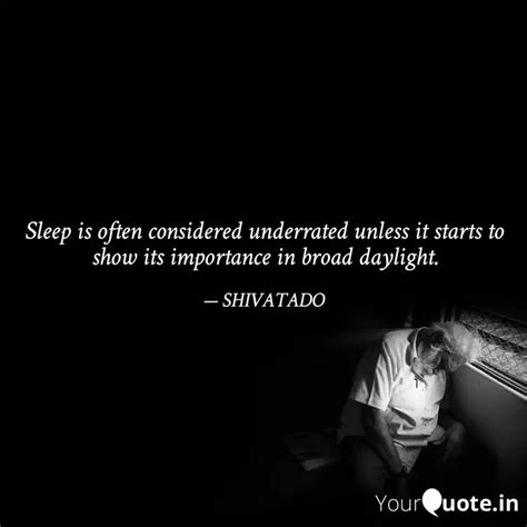 Sleep is often considered... | Quotes & Writings by Tarun Dogra | YourQuote