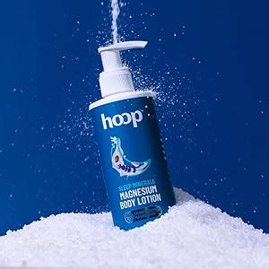 hoop Magnesium Sleep Body Lotion | Topical Magnesium Chloride ...