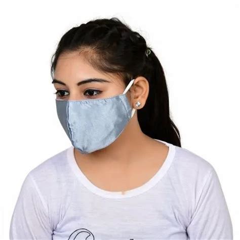 Face Masks - Set Of 3 Pcs Satin Silk Masks Manufacturer from New Delhi
