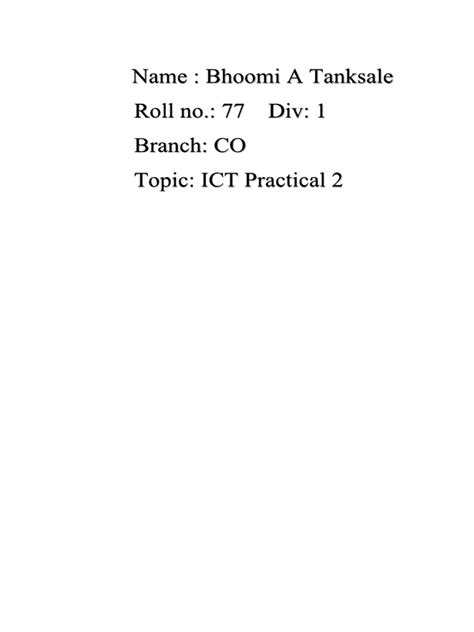 Image result for ICT Practical Module One
