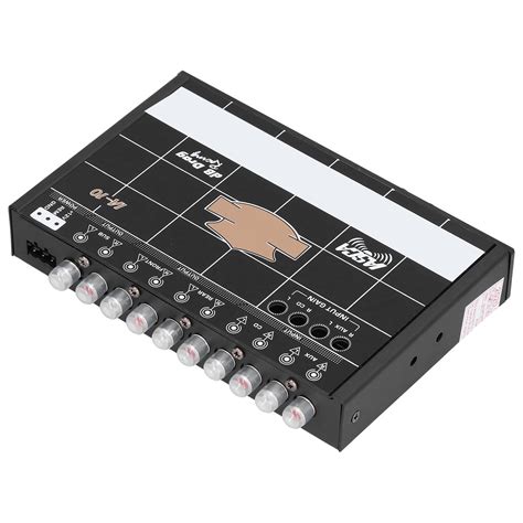 Buy Zaqw 7-Band Graphic Equalizer Car Stereo Audio EQ Subwoofer Control ...