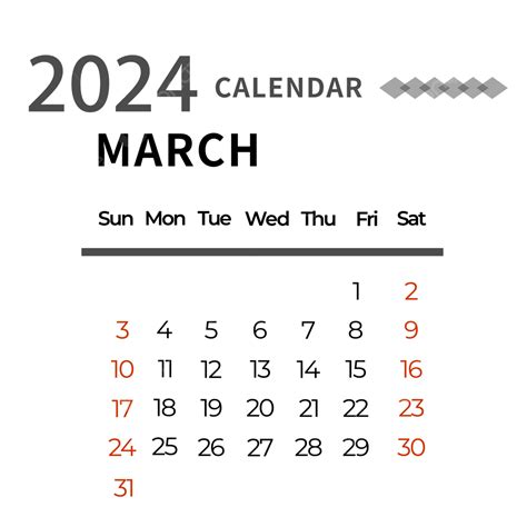 2024년 4월 달력 심플 블랙, 2024, 4 월, 캘린더 PNG, 일러스트 및 벡터 에 대한 무료 다운로드 - Pngtree