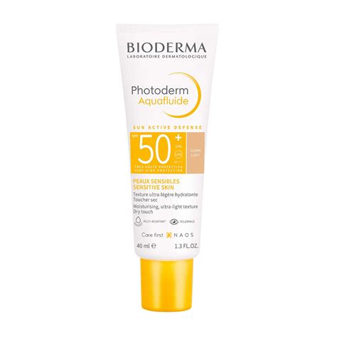 Bioderma Photoderm Aquafluide Claire SPF 50+ PA++++ Tinted Sunscreen ...