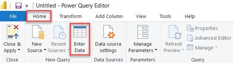 Image result for Power Query Create New Table