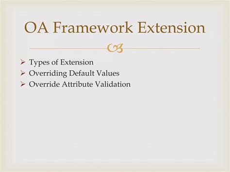Oracle Application Framework Tutorial 的图像结果