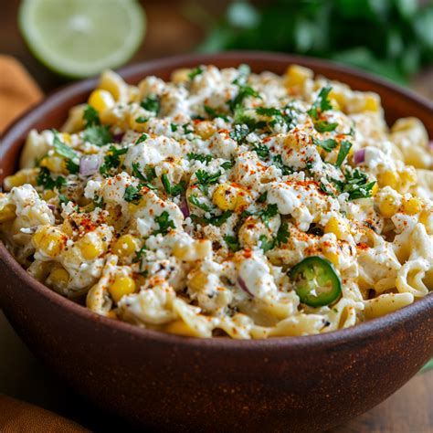 Elote Pasta Salad - The recipe mingle