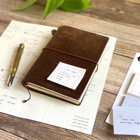 Grid & Blue Sticky Set – The Paper Company India