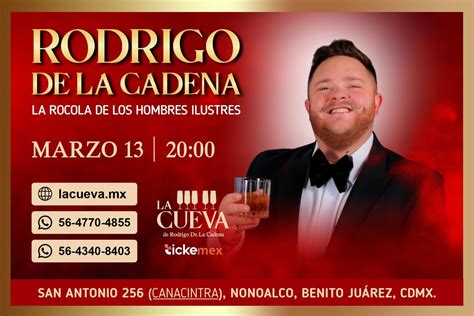 Rodrigo De La Cadena: La Rocola De Los Hombres Ilustres, La CUEVA de ...