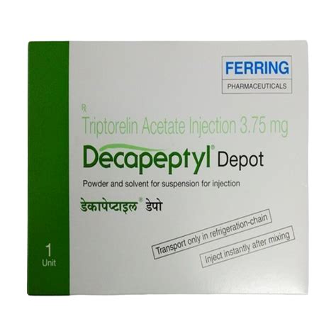 DECAPEPTYL DEPOT 3.75MG ING - Medehub