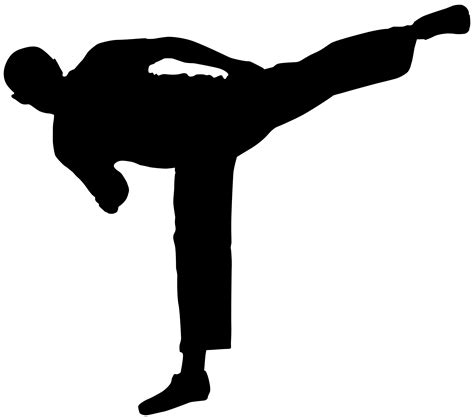 Free Karate Silhouette Cliparts, Download Free Karate Silhouette Cliparts png images, Free ...
