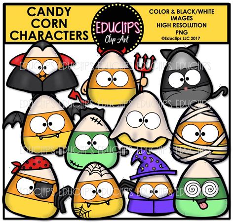 Cartoon Candy Corn Clip Art - Cartoon Candy Corn Image | Halloween ...
