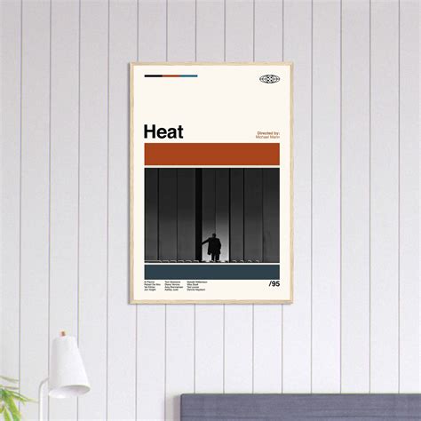 Heat Movie Poster, Michael Mann, Movie Poster - Citiesbox