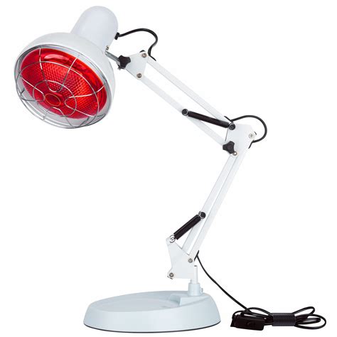 Infrared Heat Lamp, Serfory Red Light & Near Infrared Light Therapy Red ...