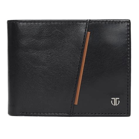 Buy TITAN Black and Tan Bifold Wallet at Amazon.in